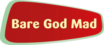 Bare god mad - Logo